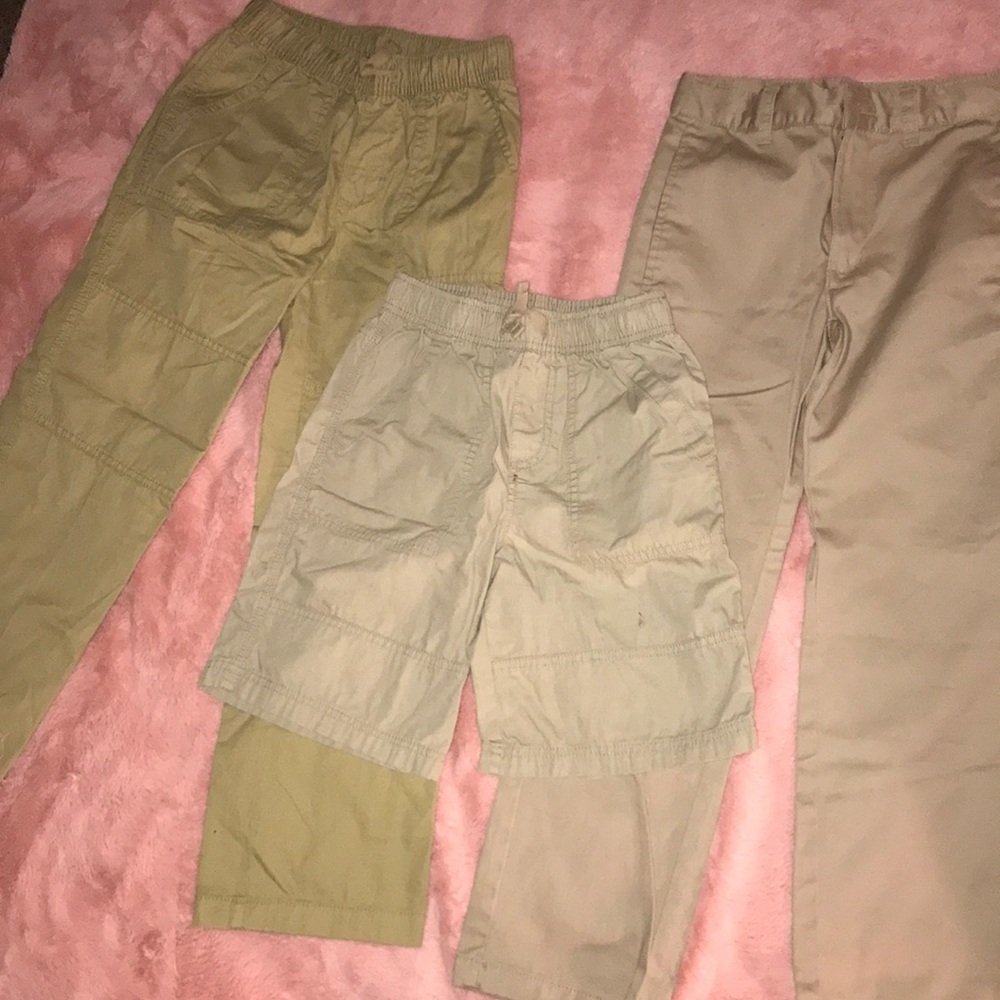 ✴️ Bundle of 3 Khakis Boys Size 8 NWOT